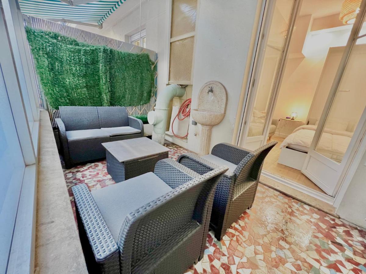 Aparthotel Riviera Superbe Studio Terrasse 100M Promenade Des Anglais Carre D'Or Terrasse Meyerbeer Ницца Экстерьер фото